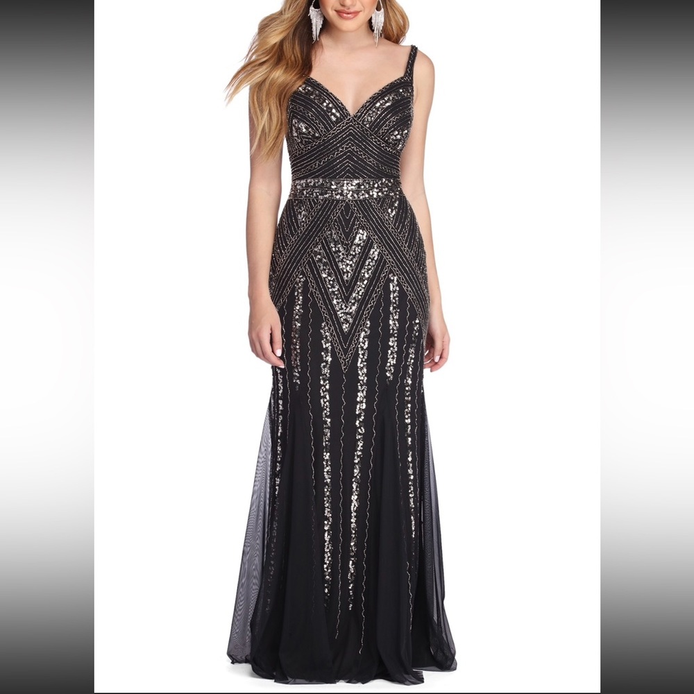 Beaded Gown